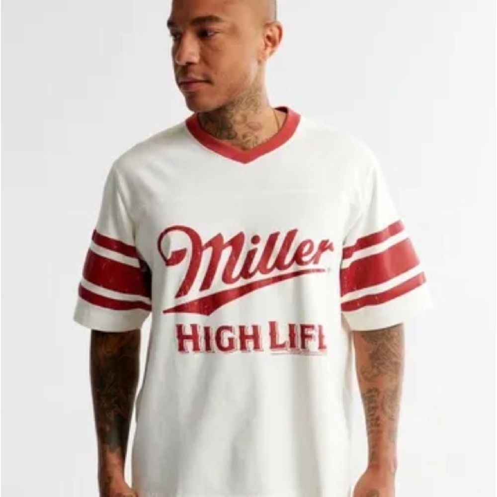 Abercrombie Miller high life tee XXL NWT